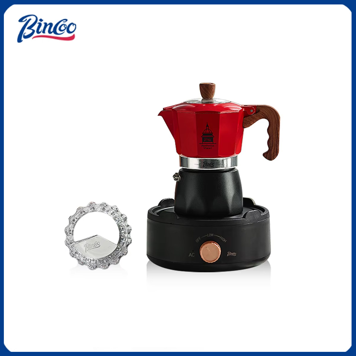 Moka Pot Stove - Bincoo Dubbele Klep Koffie Moka Pot