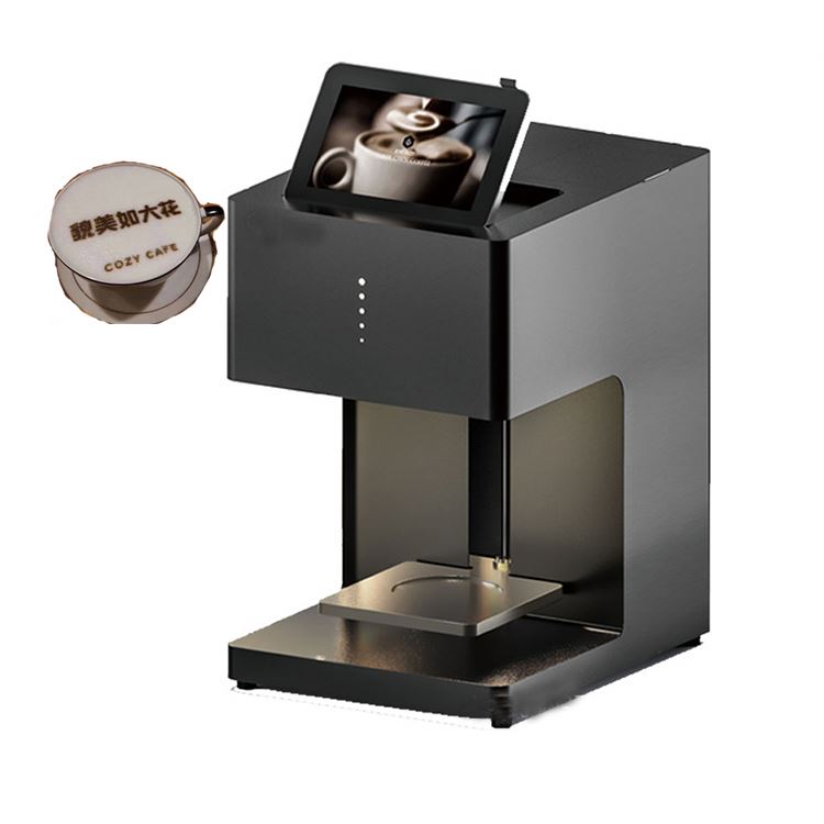 Coffee Tea With Milk - Automatische slimme kleurrijke inkjetprinters, commerciële 3D-padprintmachine,