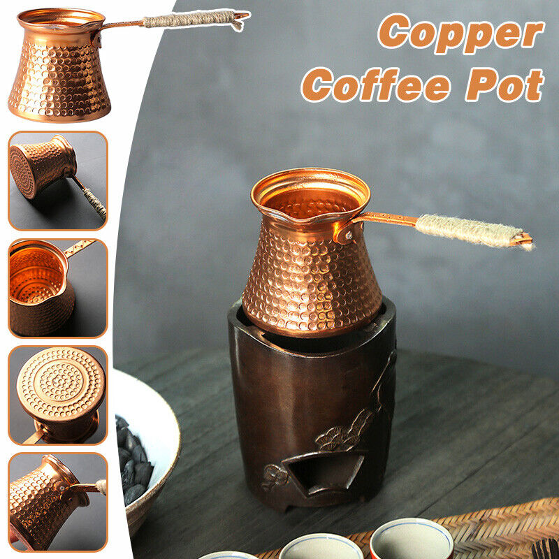 Moka Pot Stove - Koffiepot Antiek Koper Turks Koperen Koffiepot