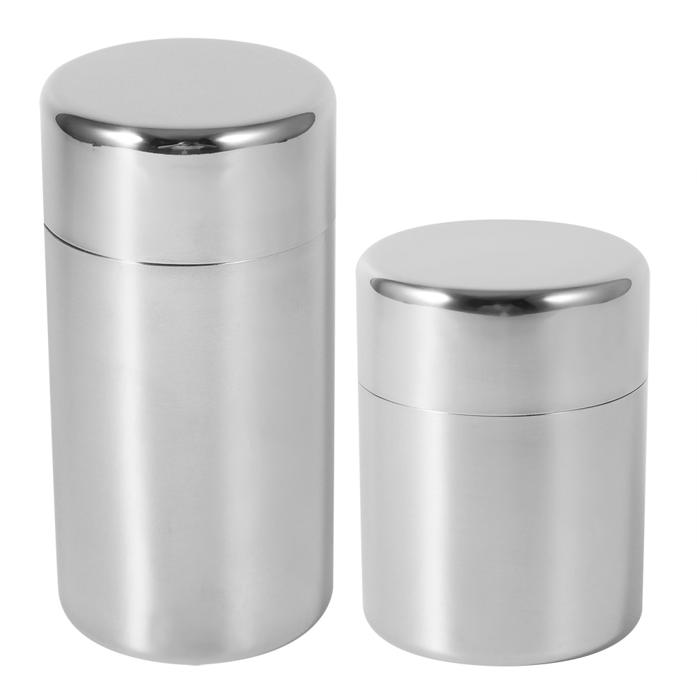 Coffee Tea Sugar - Roestvrijstalen Theeblaadjes Canisters Thuis Keukenbussen Voor