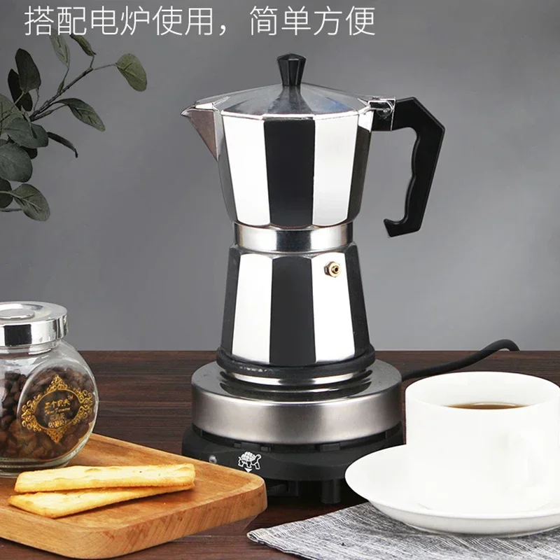 Moka Pot Stove - Aluminium Moka Pot Geschikt voor Elektrische