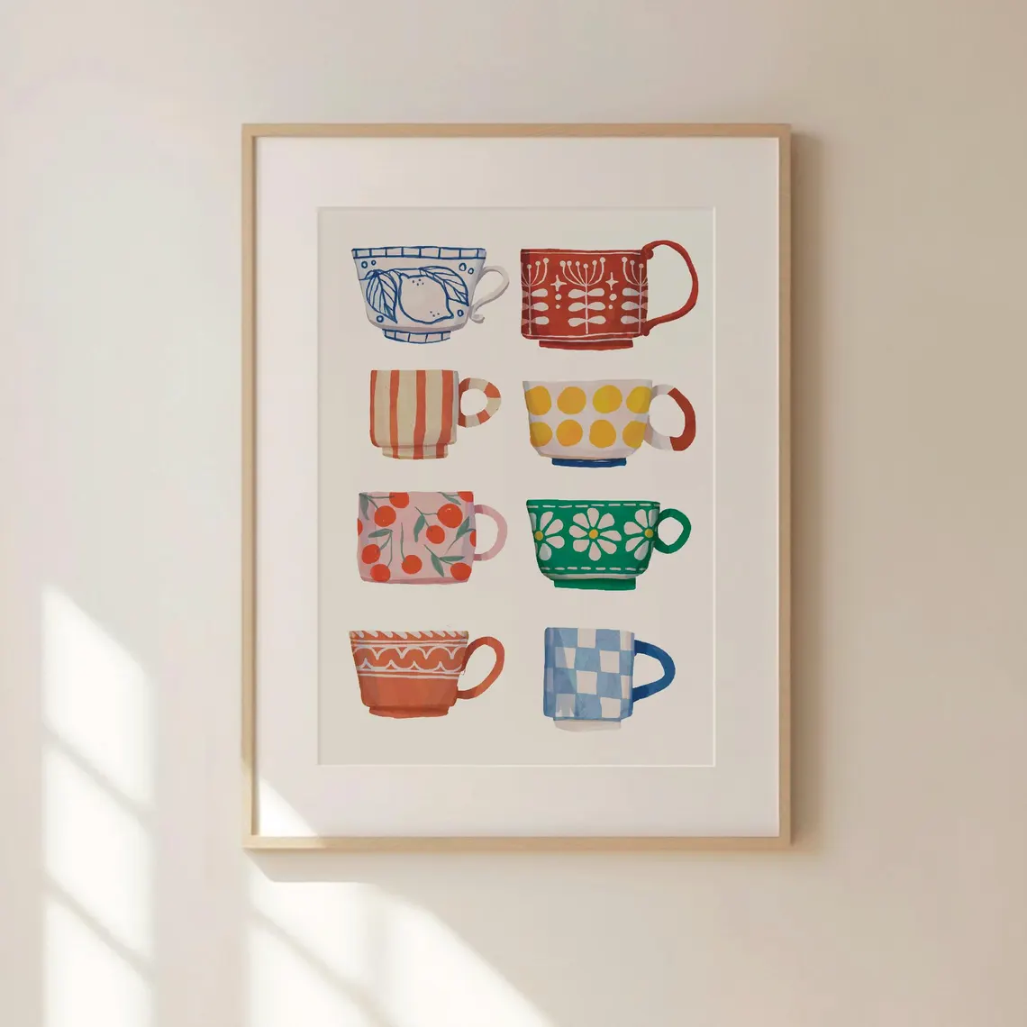 Theekop print, ontbijtposter,  - Xbloom Coffee Tea recensie en prijs