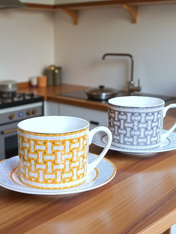 Elegante koffiekopjesset van E - Coffee Tea And Sugar Set recensie en prijs