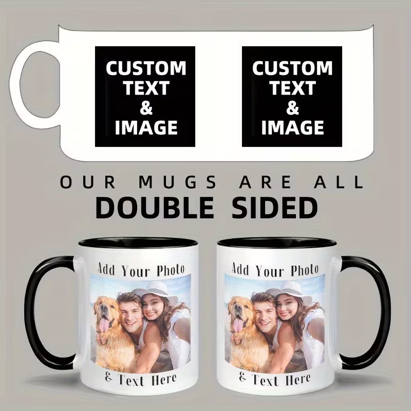 Gepersonaliseerde dubbelzijdig - Coffee Tea Name recensie en prijs